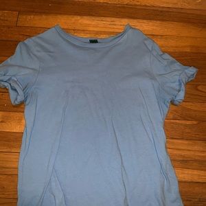 Baby blue wild fable crop top size small!